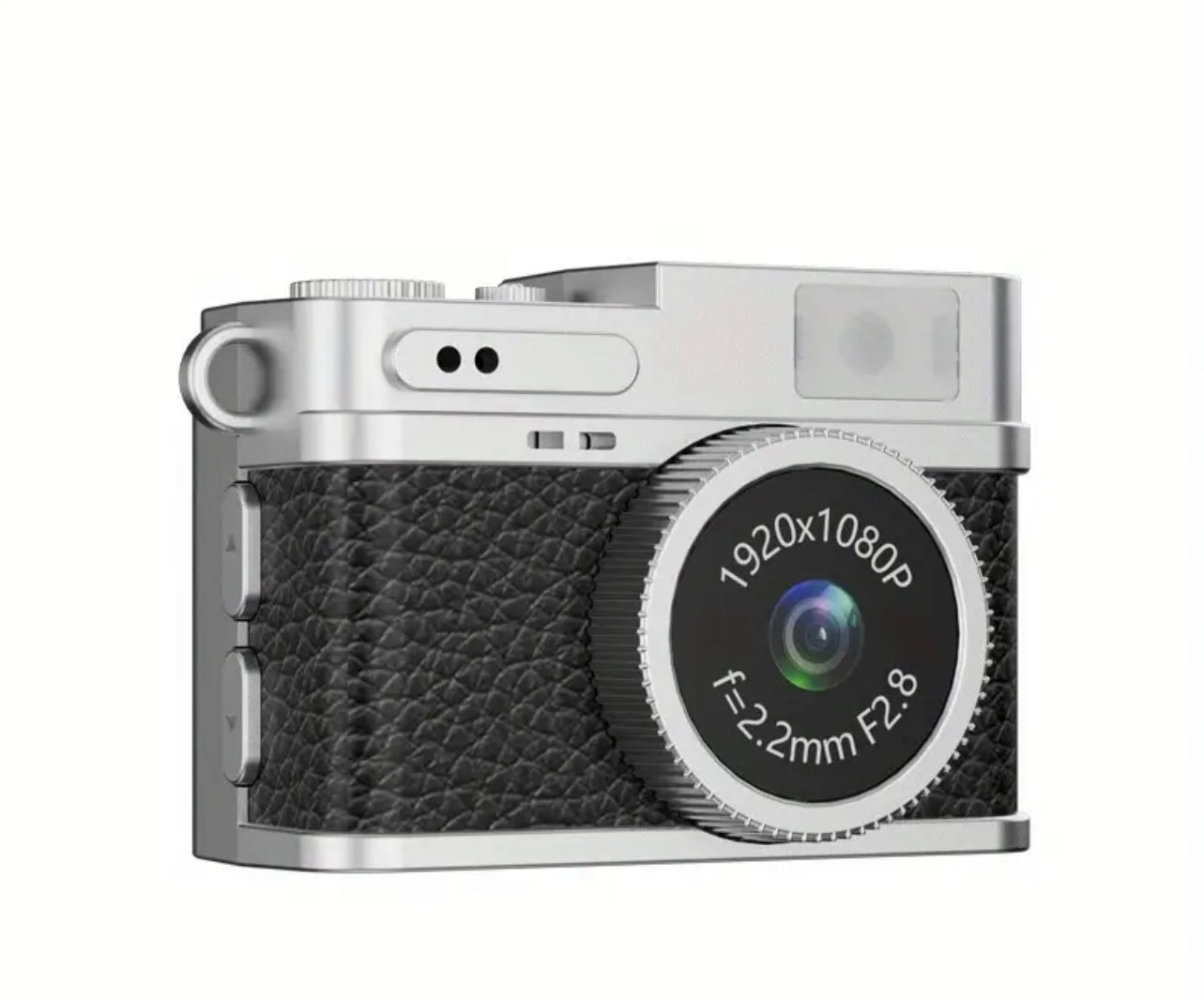 Cámara portátil mini, pantalla IPS de 0,96 pulgadas, grabación de video HD 1080P, formato de compresión H.264, formato de video AVI, regalos que se pueden llevar como joyas.