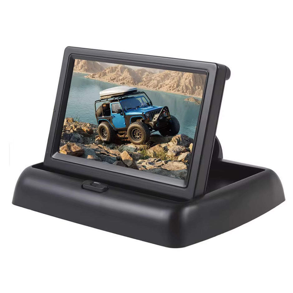 Cámara de reversa coche sistema con cámara de visión nocturna coche cámara de aparcamiento con Monitor