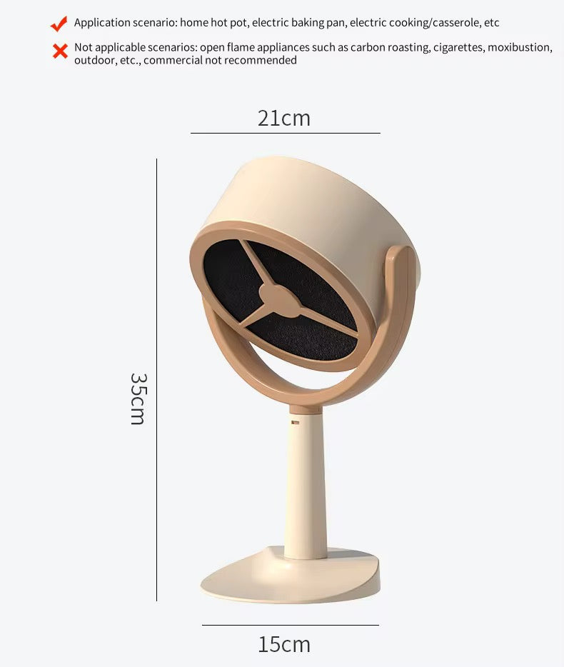 Quita olores, quita humo, mini Campanas extractoras