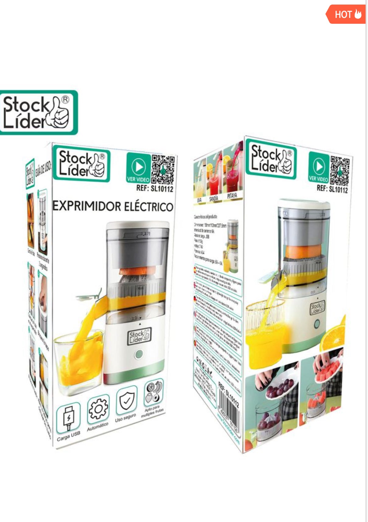 Exprimidor de Somo portátil