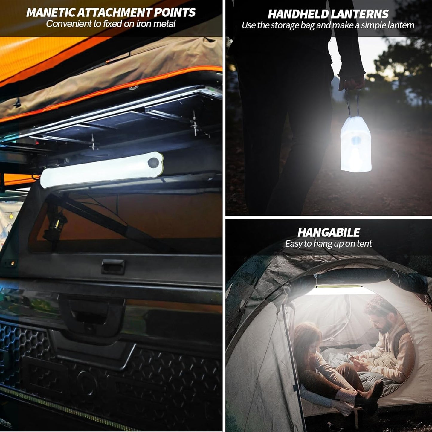 Lámpara, globo recargable, placa solar