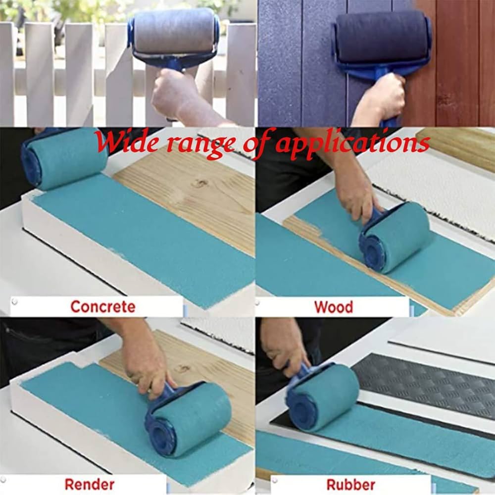 Rodillos de pintura multifuncionales rodillo de borde cepillo triángulo cepillo de pintura