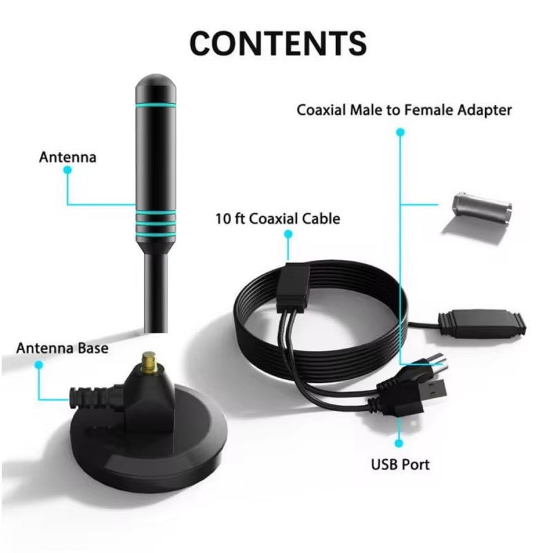 Antena HDTV 4K 1080P