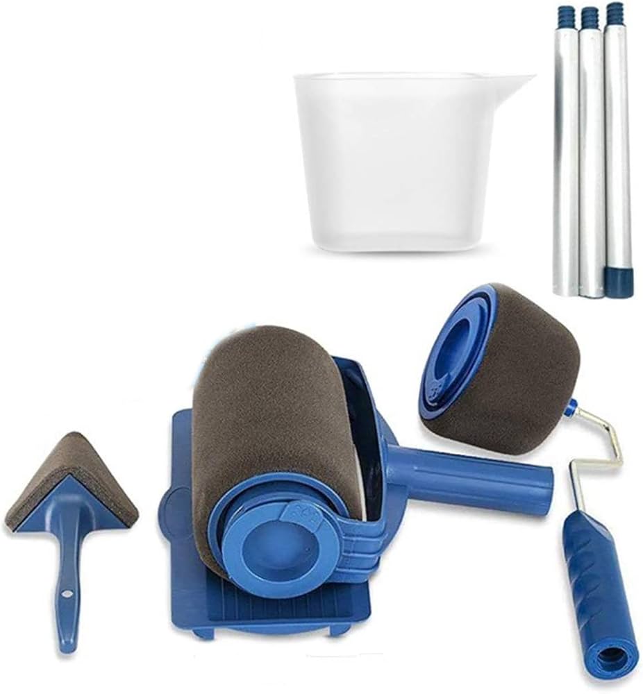 Rodillos de pintura multifuncionales rodillo de borde cepillo triángulo cepillo de pintura
