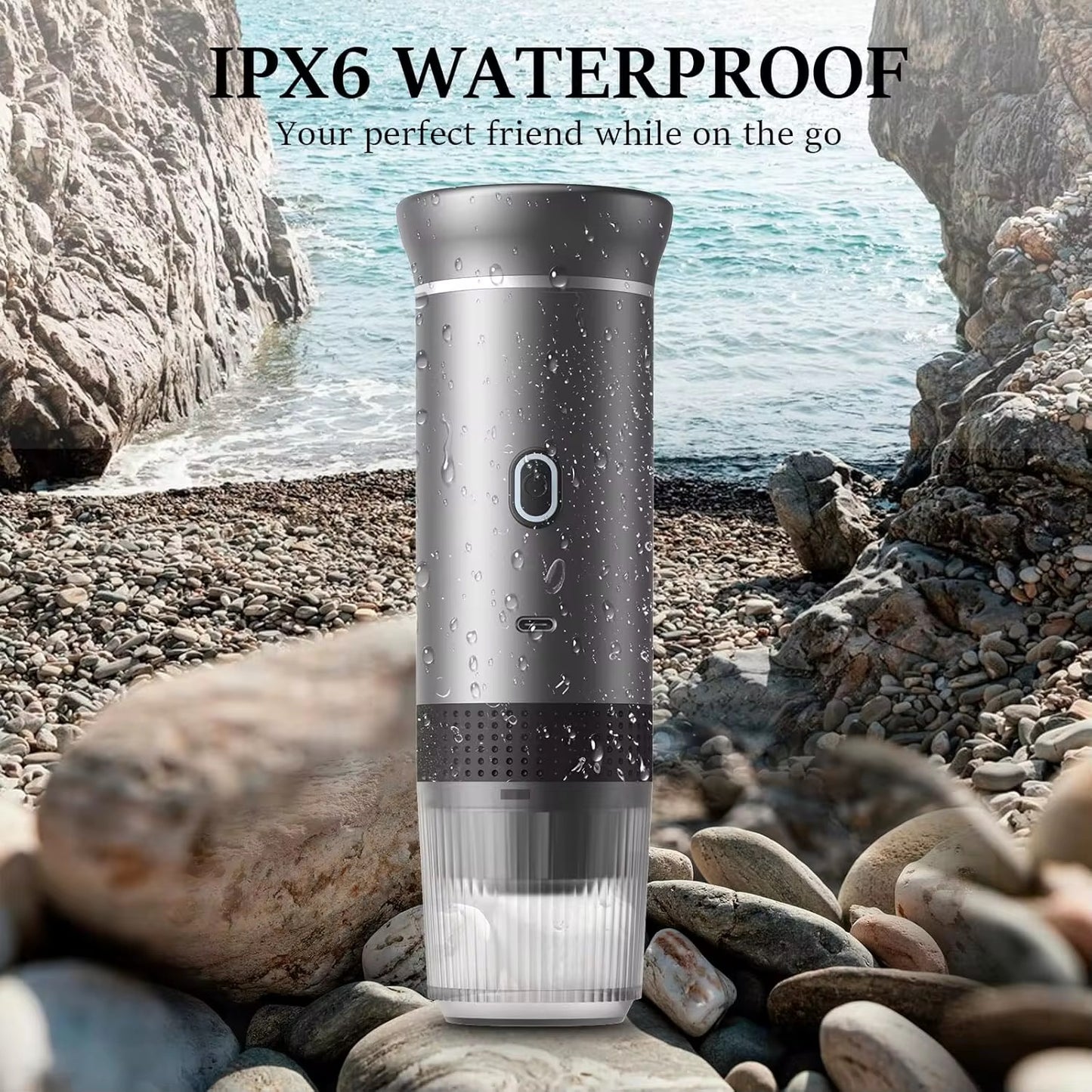 Máquina de café espresso eléctrica de viaje 2025