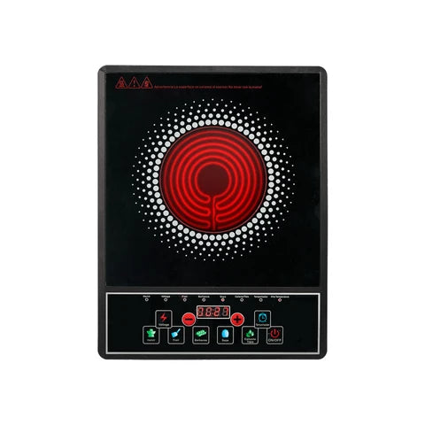 Placa de Cocina Infrarrojo 2000W Digital Argón