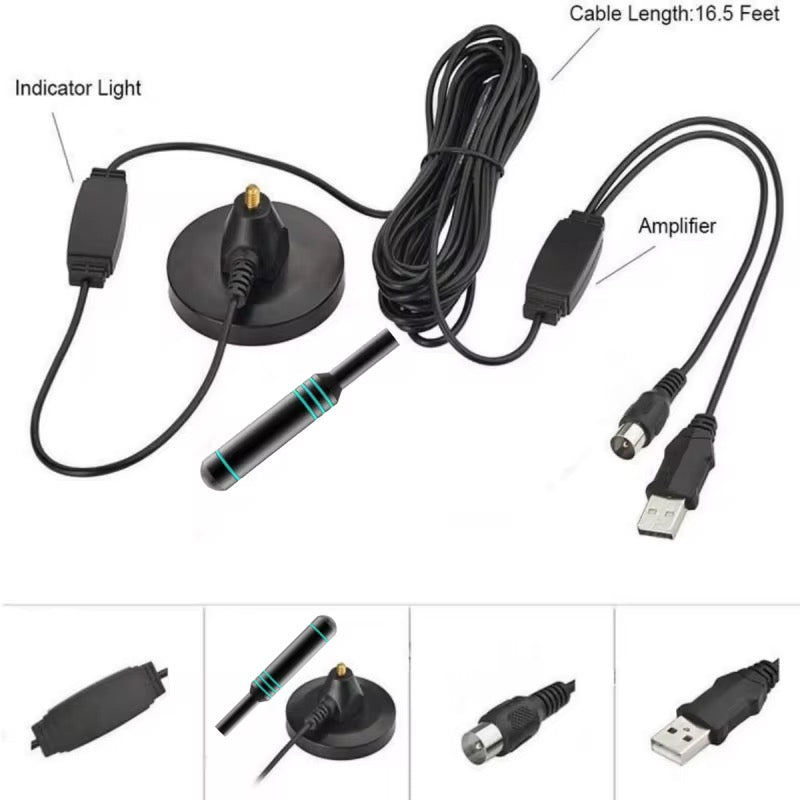 Antena HDTV 4K 1080P