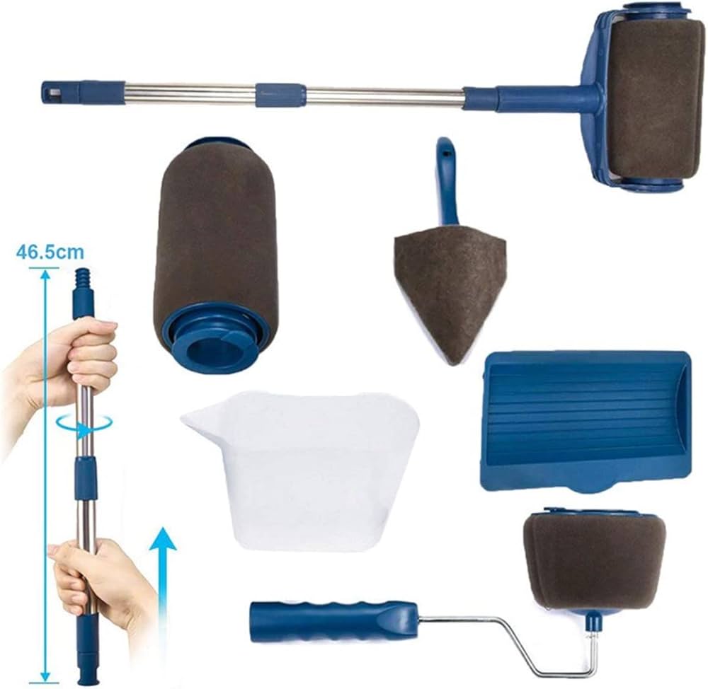 Rodillos de pintura multifuncionales rodillo de borde cepillo triángulo cepillo de pintura