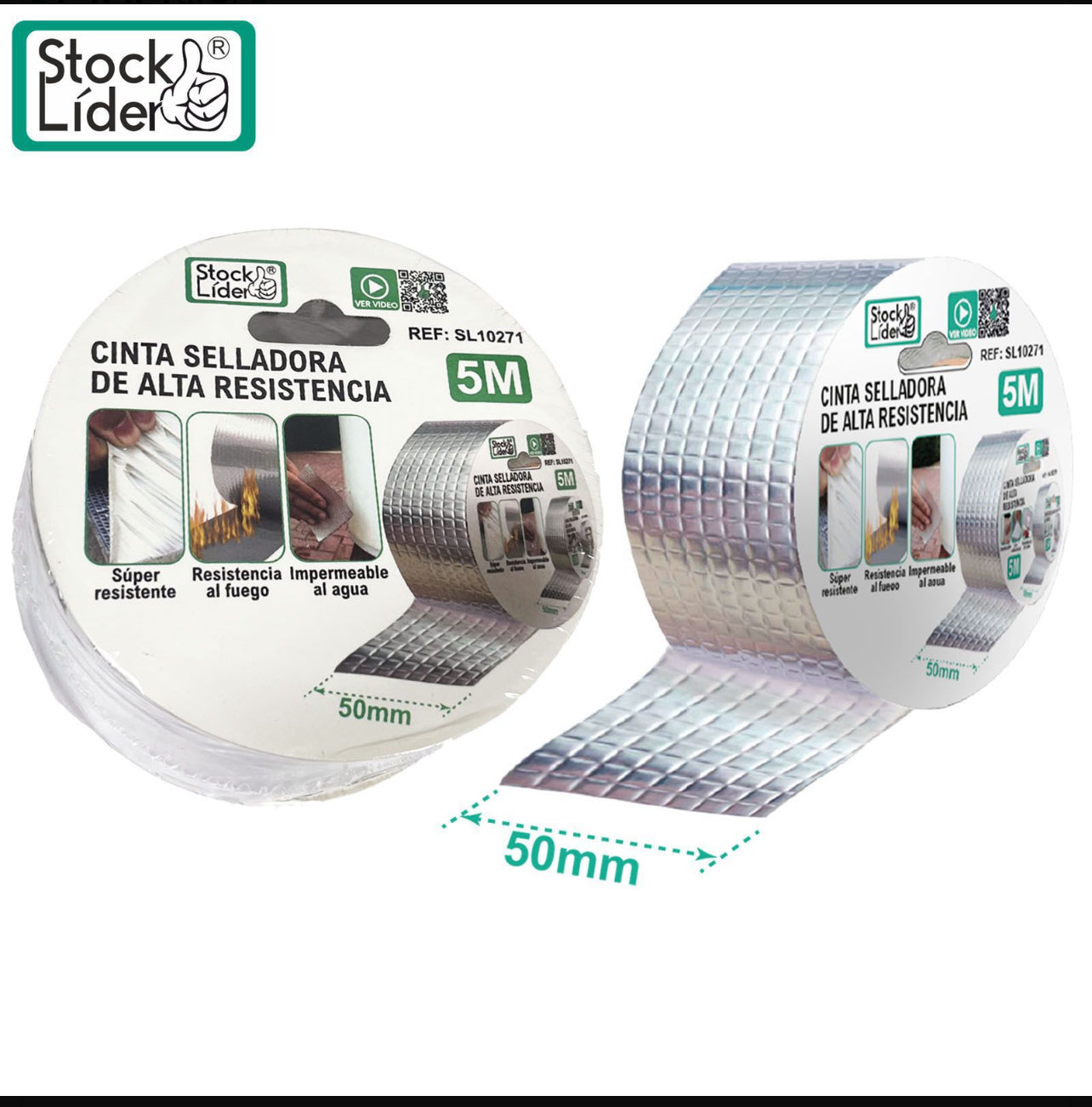 Cinta selladora alta resistente
