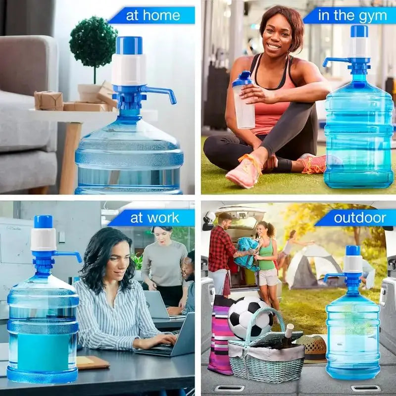 Bomba de presión Manual para botellas