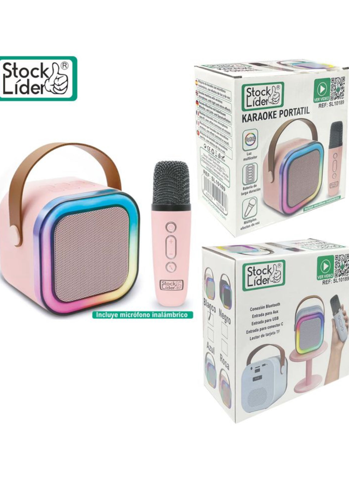 Altavoz y micrófono inalámbrico Bluetooth alta potencia