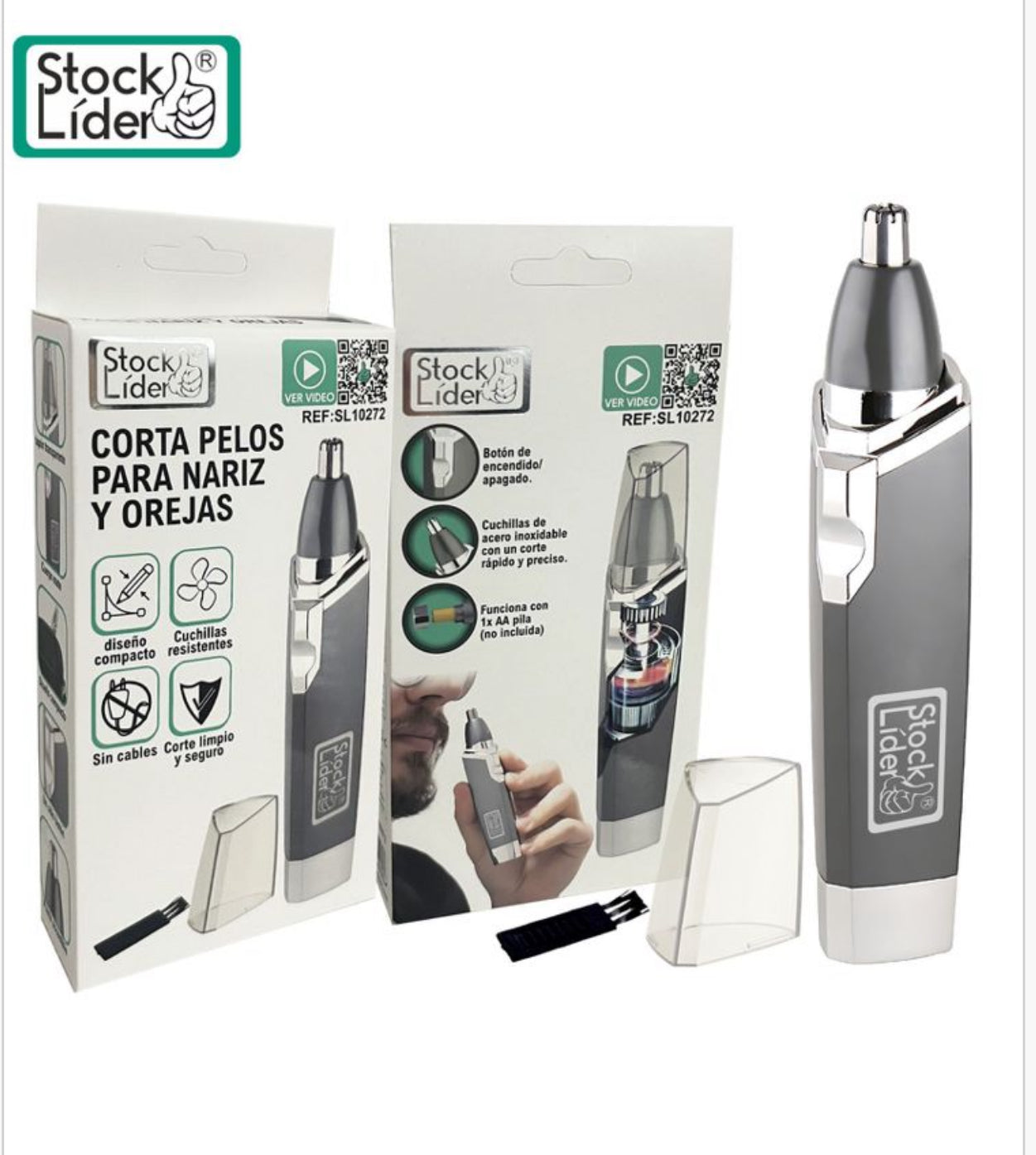 Corta pelo para nariz y oreja