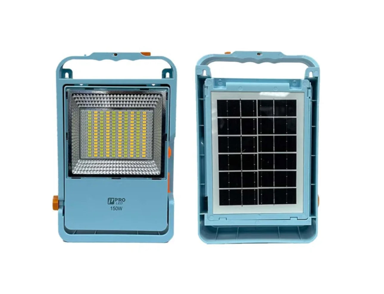 LAMPARA PORTATIL C/PANEL SOLAR 150W C/CONT