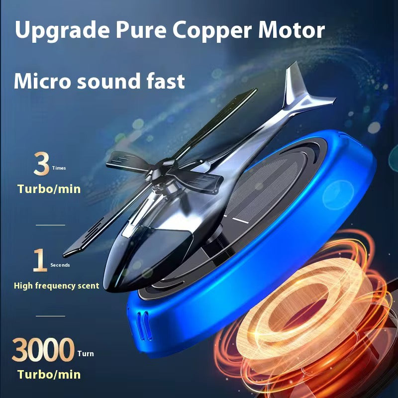 Ambientador de coche con energía solar