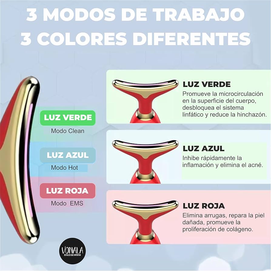 Radiofrecuencia Facial, Masajeador Facial Intense Pulsed, Rejuvenecedor