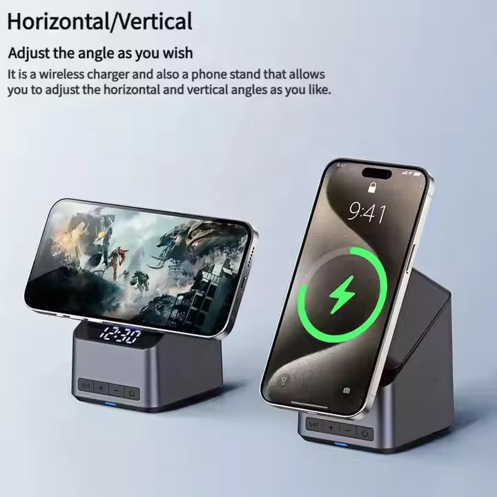 Nuevo cargador inalámbrico de 15 V compatible con carga inalámbrica iPhone Samsung Xiaomi redmi