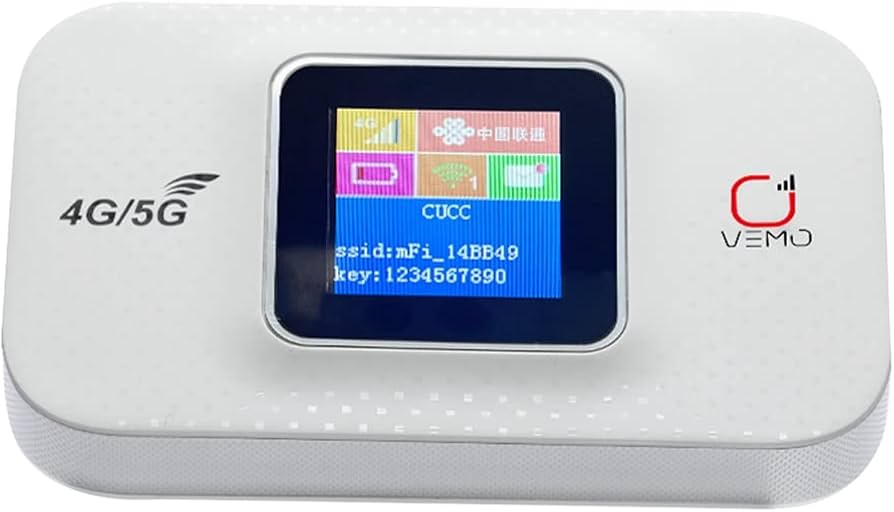 Wi-Fi portátil router con tarjeta sim 4G