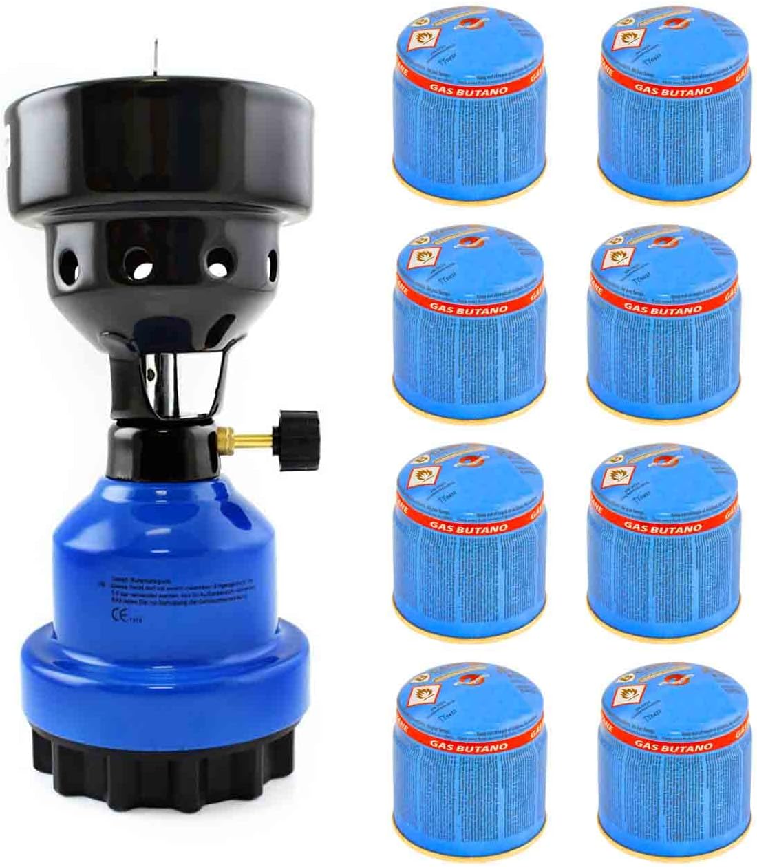 Bombona de gas para camping, gas