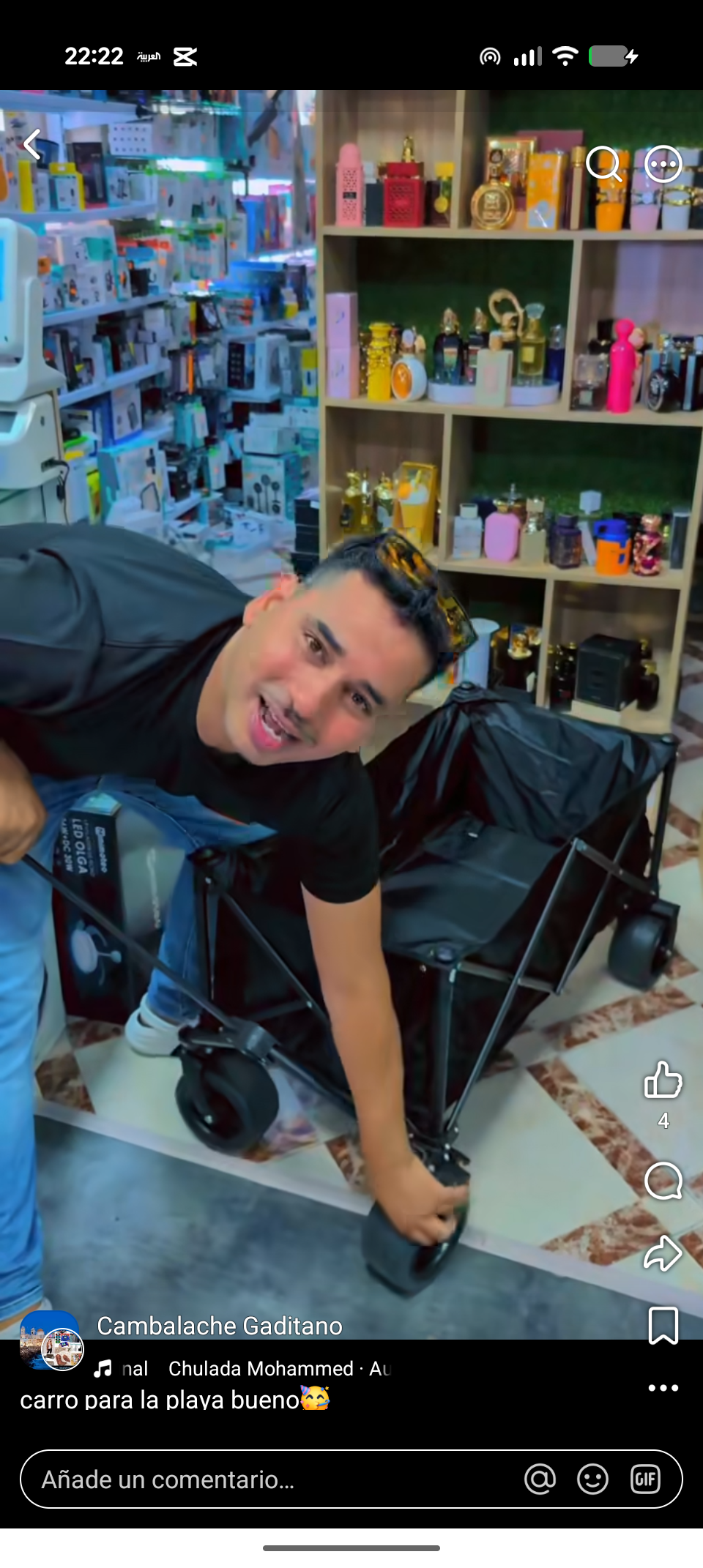 Carro transportador con ruedas anchas