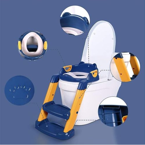Taburete de baño ajustable para niños – Taburete antideslizante con asiento ergonómico