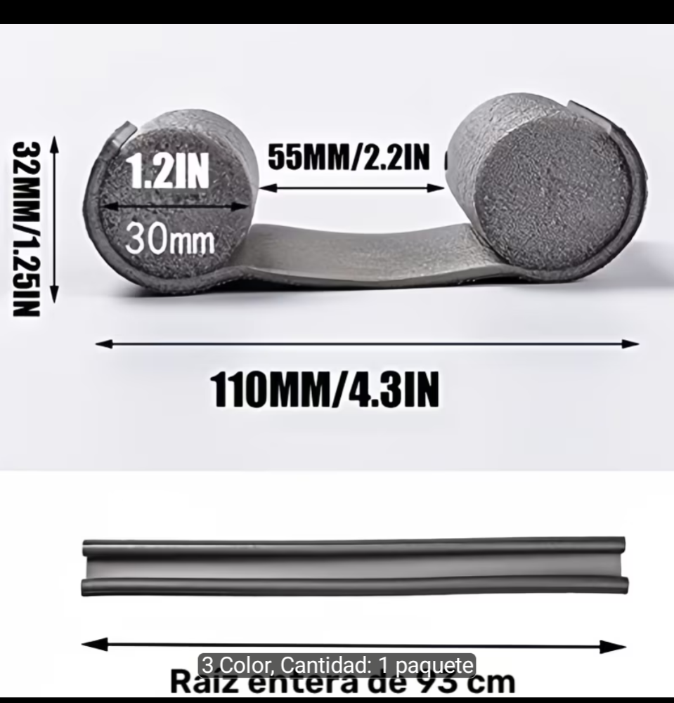 Tira de sellado para la puerta protector de puertas