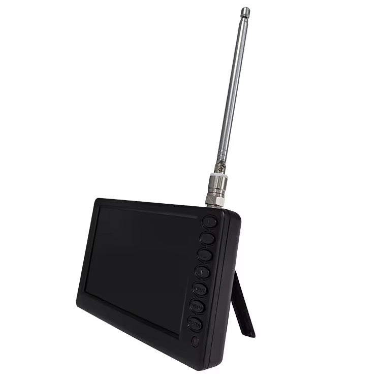 Mini TV digital portátil súper delgada de 5 pulgadas 800x480 con batería de 1500 mAh