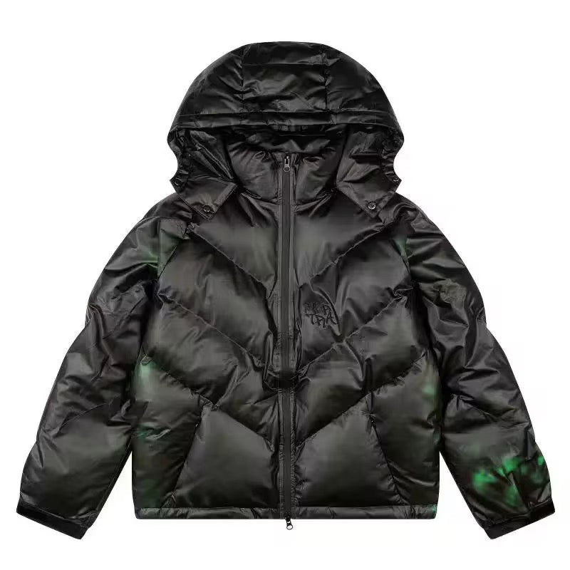 Nueva chaqueta de invierno termo crómico para hombre para mujer cambie de color ajustable muy abrigada