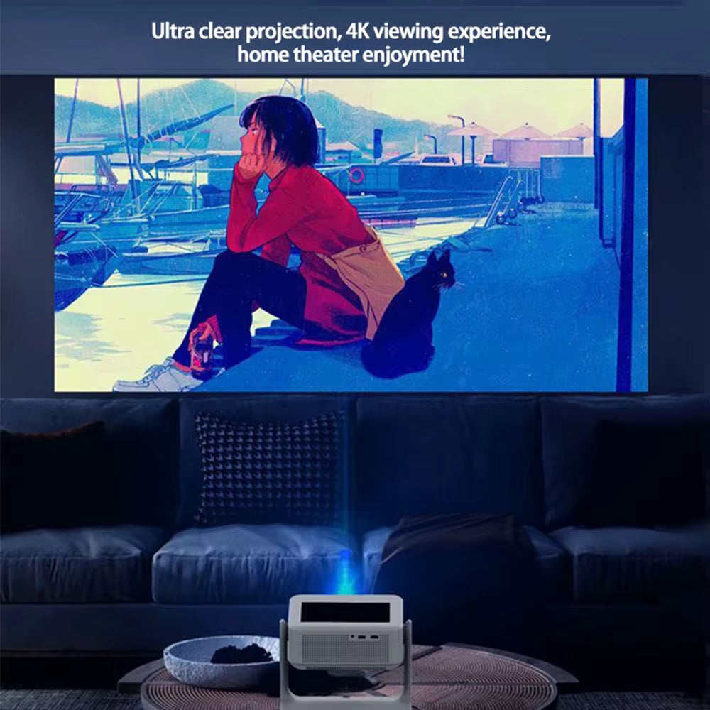El nuevo proyector con pantalla ￼ sistema Android con aplicaciones duplicador de pantalla
