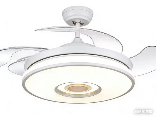 Ventilador de techo de 1,07m 42 pulgadas con altavoz de música por Bluetooth de alta calidad