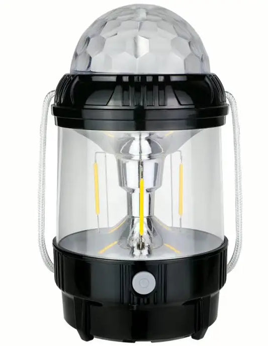 Lámpara de pila y batería. Recargable luz discoteca