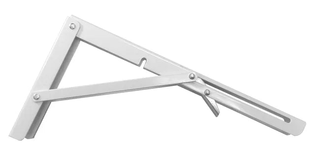 Escuadra abatible Blanco Epoxi Alt. 165 x An 30 cm
