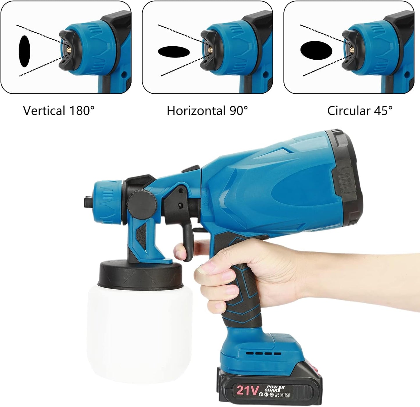 pulverizadores de pintura para interior y exterior del hogar, pulverizador de pintura para pintura de casa, rociador de pintura eléctrico, rociador de