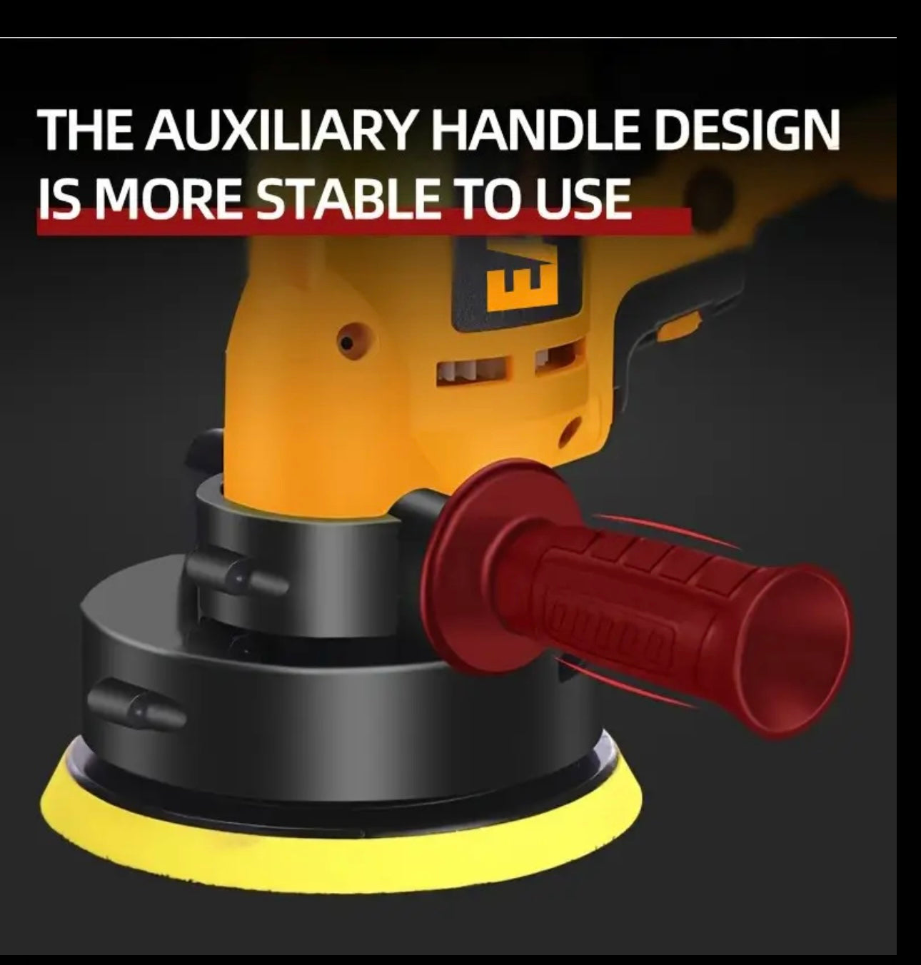 Kit de Pulido para Autos EAFC, 12.7 cm, Kit Portátil de Detallado con Velocidad Ajustable y Almohadilla Extraíble para Auto, Madera y Muebles