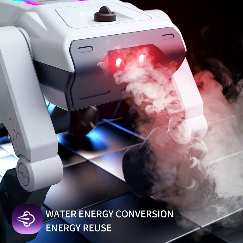 Perro 🐕 robot Control remoto inteligente Al Dog Robot New Cross-Border Horizontal Conversation Stunt Programación Juguete Características Singing Spray