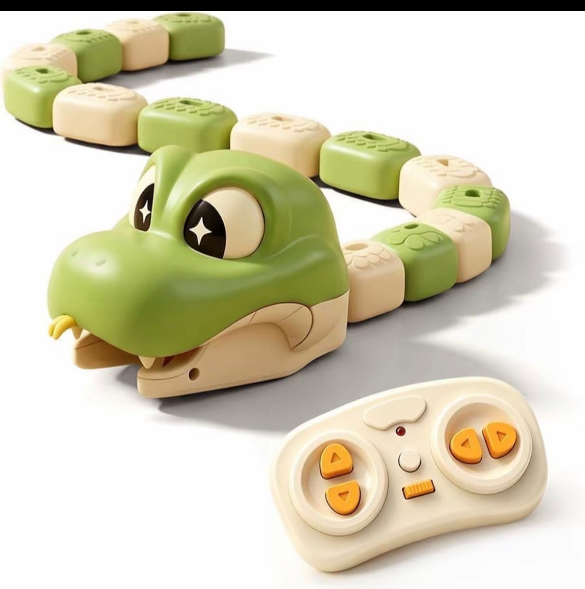 Juguete de Serpiente Magnética con Sonido y Luz, Juguete Interactivo con Sensor de Control Remoto, Juguete de Serpiente con Control Remoto, Extensión de Cola Magnética Traga bolas