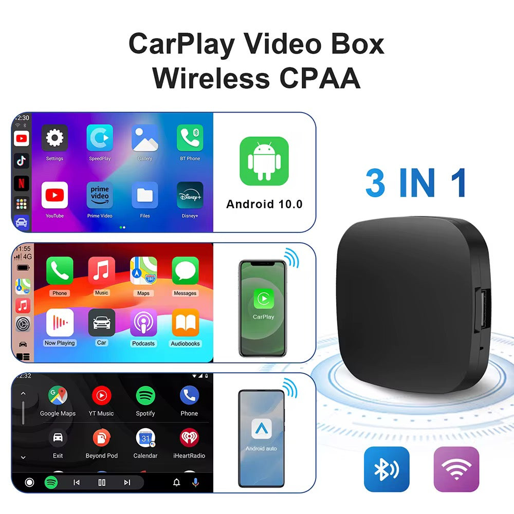 Android auto CarPlay para coches para ver películas. Aplicaciones instaladas YouTube Disney