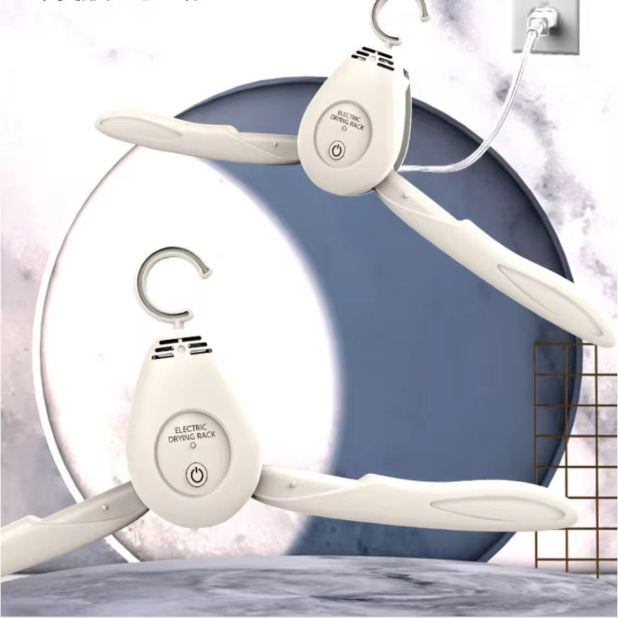 OFERTA ￼ percha-Secadora de ropa eléctrica portátil, zapatos ropa para el hogar de aire caliente, colgador de