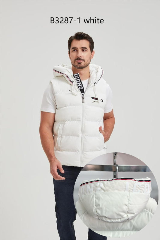 Chaleco Blanco ICON2 – Elegancia y Estilo Casual S-2XL