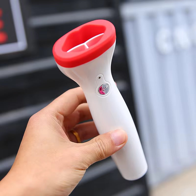 Plumper eléctrico para labios, dispositivo de belleza con movimiento físico, no invasivo, indoloro, elimina las líneas de los labios, potenciador de labios eléctrico