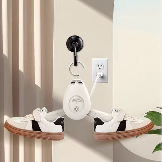 OFERTA ￼ percha-Secadora de ropa eléctrica portátil, zapatos ropa para el hogar de aire caliente, colgador de