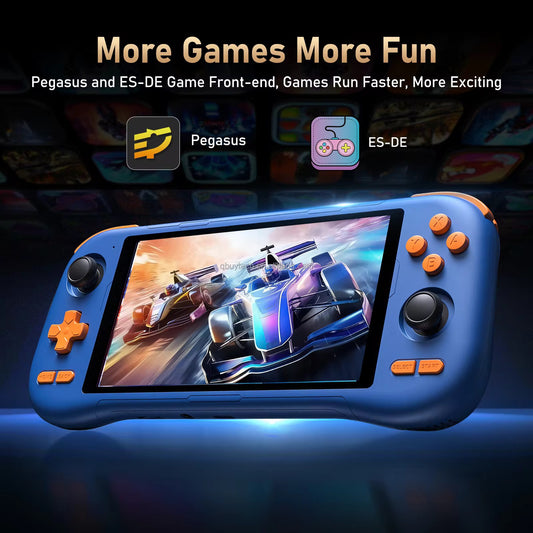 K56 Android 14 Consola de juegos portátil 5,5 | "Pantalla táctil WiFi5 Sistema de videojuegos retro Emulador WiFi Reproductores de juegos portátiles