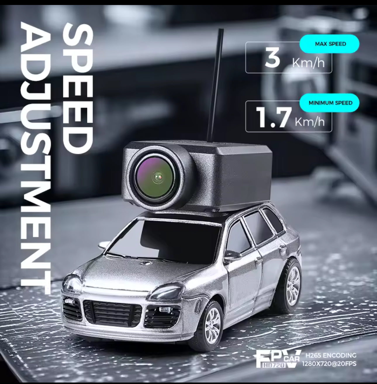 WLtoys 6401 Mini coches RC 1:64 con cámara 720P FPV Wifi APP Control 2,4G cámara de Control remoto coches juguetes para niños y adultos