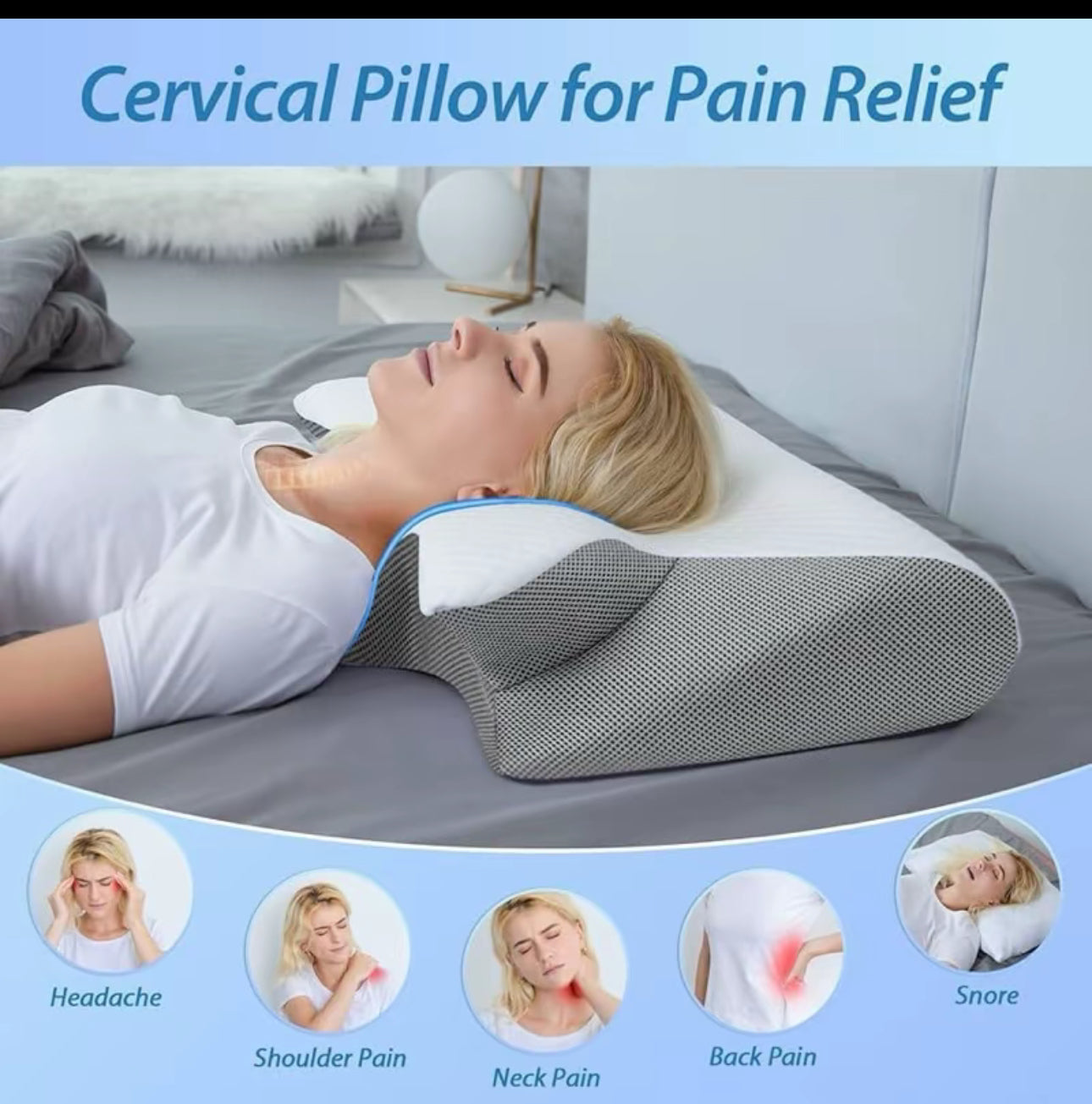 Almohada, para cervicales