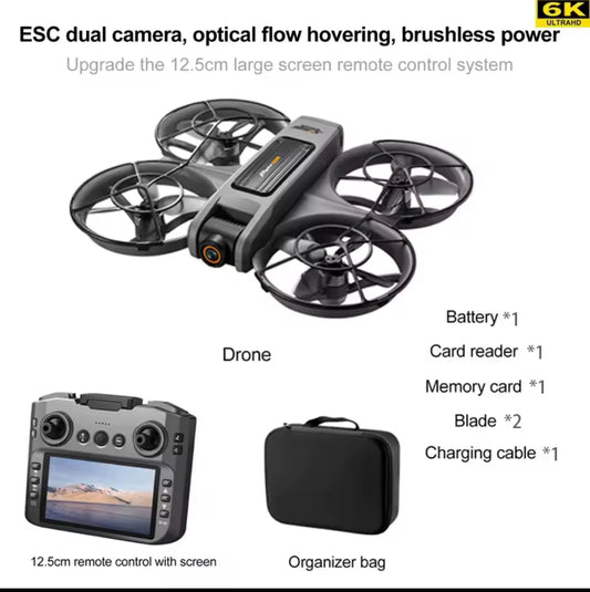 Dron con pantalla