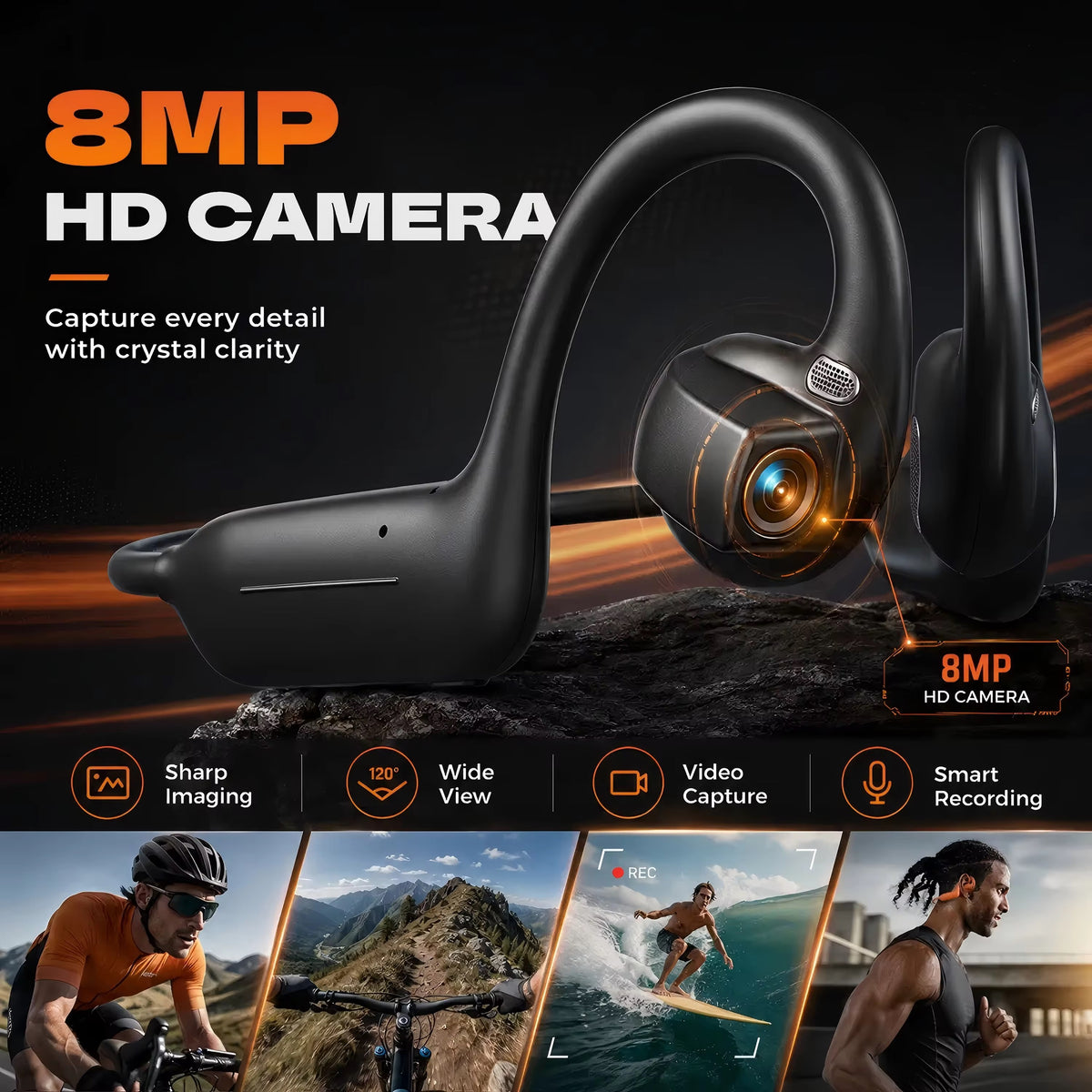 Auriculares con cámara
