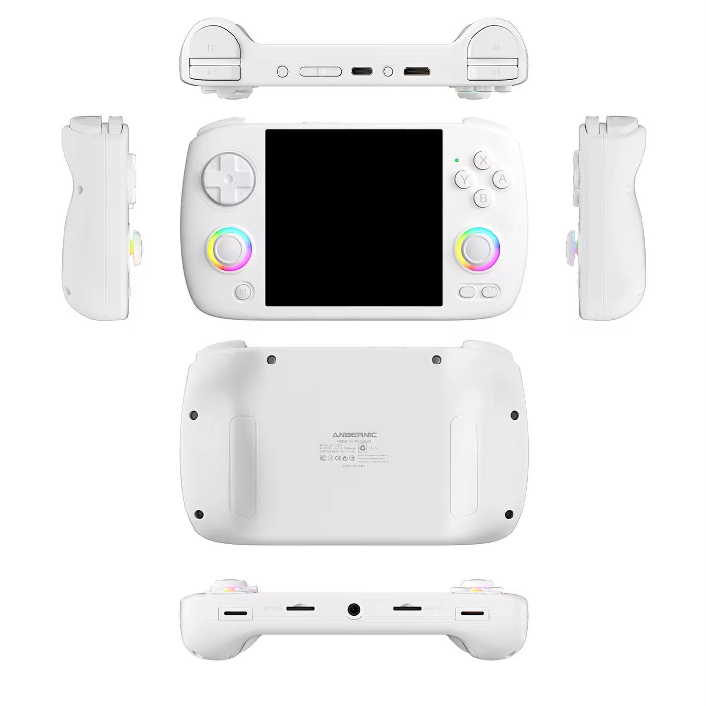 Consola de Juegos Portátil ANBERNIC RG CubeXX, Pantalla IPS de 3.95 Pulgadas, Luz RGB Colorida, Joystick, Wifi 5g