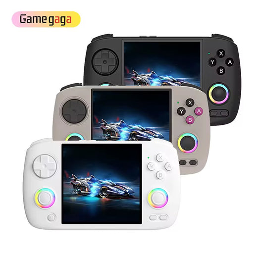 Consola de Juegos Portátil ANBERNIC RG CubeXX, Pantalla IPS de 3.95 Pulgadas, Luz RGB Colorida, Joystick, Wifi 5g