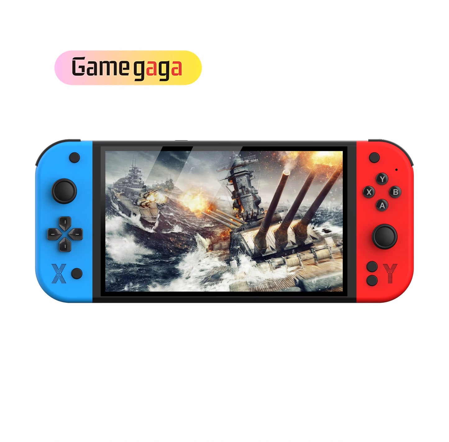 Consola de Videojuegos Portátil G90 con Pantalla de 7 Pulgadas 64GB 19000 Juegos Consola de Juegos Portátil Linux Consola de Videojuegos HD para Regalo