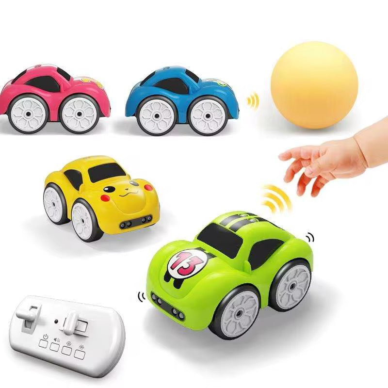 Coches 2,4G modo de seguimiento de inducción inteligente RC coche juguetes lindo estilo de dibujos animados vehículo inteligente eléctrico Control remoto coche juguetes
diversión para chico