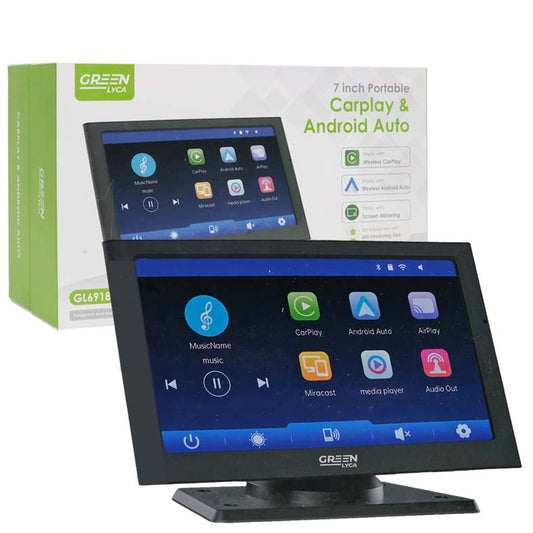 Pantalla androide auto y CARPLAY & ANDROID AUTO GL96183 GREEN LYCA